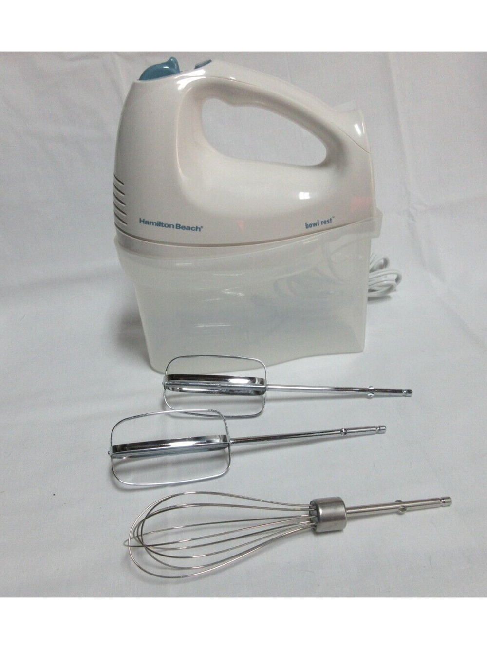Hamilton Beach 6-Speed Electric Hand Mixer, Beaters and Whisk, with Storage Case